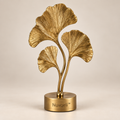 Nuvqeli™ Brass Leaf Desktop Sculpture image 01
